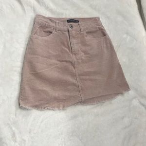 Pink Brandy Melville mini skirt
